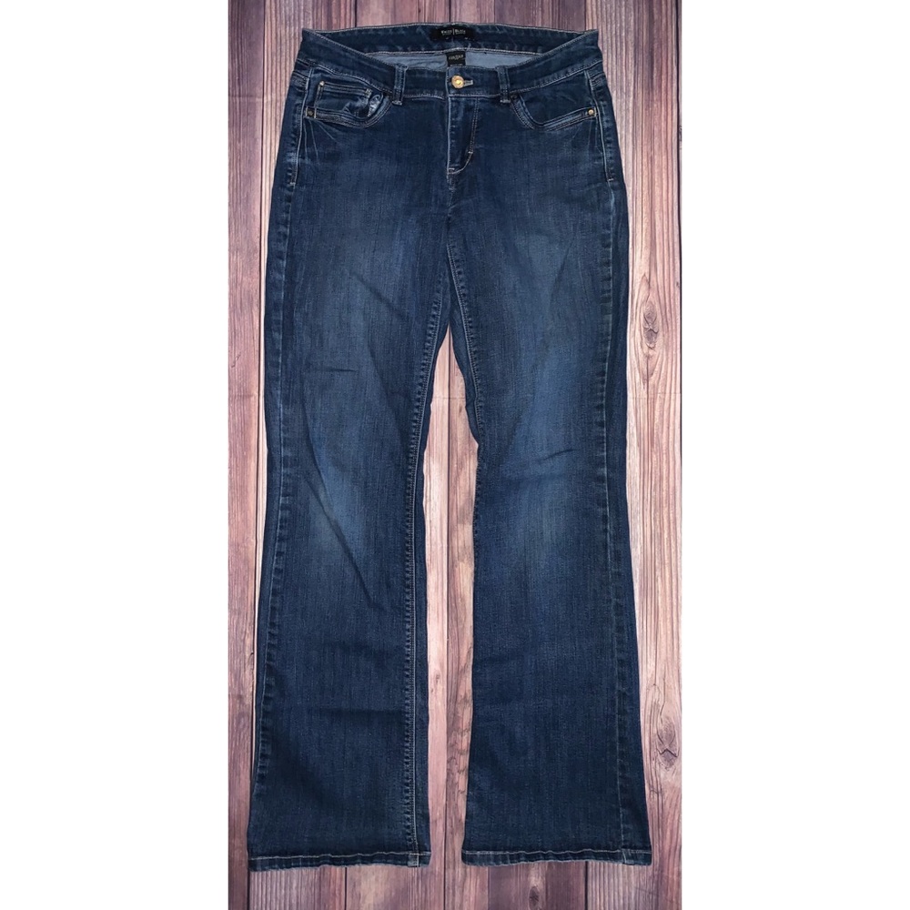 White House Black Market Contour Boot Leg Jeans 6